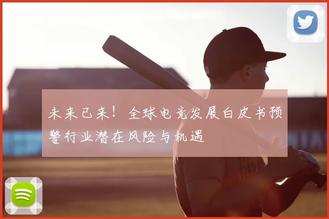 未来已来！全球电竞发展白皮书预警行业潜在风险与机遇